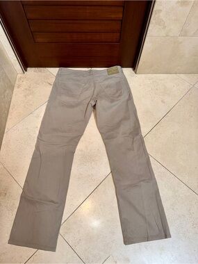 MEN’S AG Adriano Goldschmied The Protege Straight Leg Khaki Size 34 x32